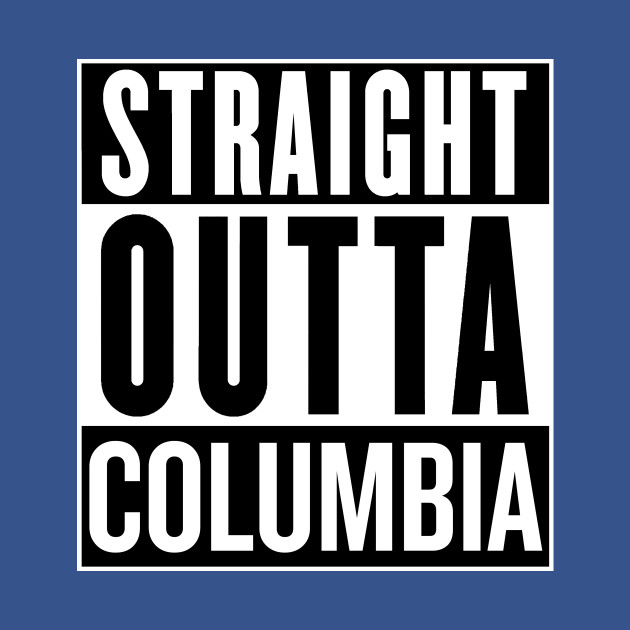 Disover Straight Outta Columbia - Bioshock Infinite - T-Shirt