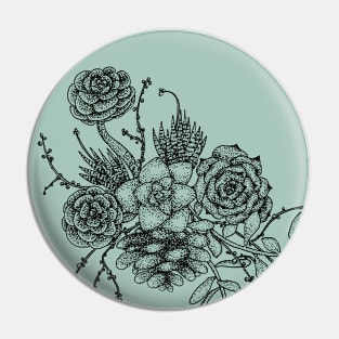 Succulent Vibes - Nature, floral design, plant lover Pin