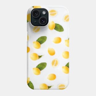 Yellow Lemons Pattern Phone Case