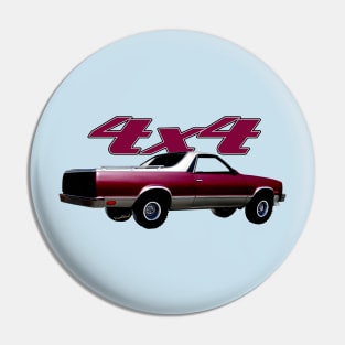 1987 El Camino 4x4 Pin