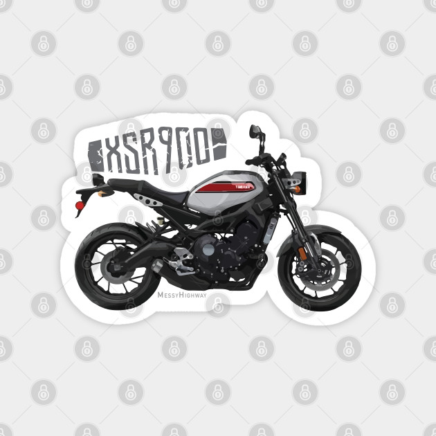 Yamaha XSR900 19 aluminum s Yamaha Motorcycle Magnet TeePublic