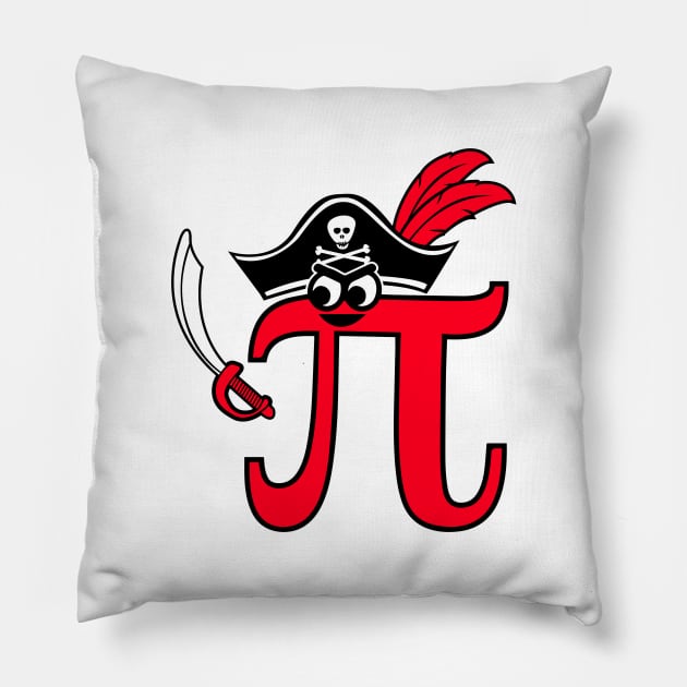 Pi-Rate Pillow by robyriker