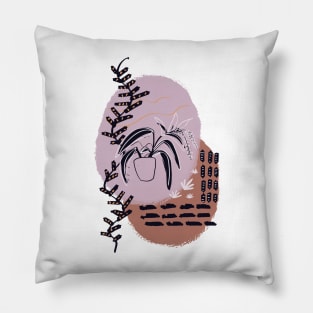 Bohemian Plants Style Pillow