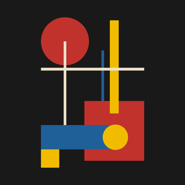 Bauhaus Composition Prima by Revived.Arts