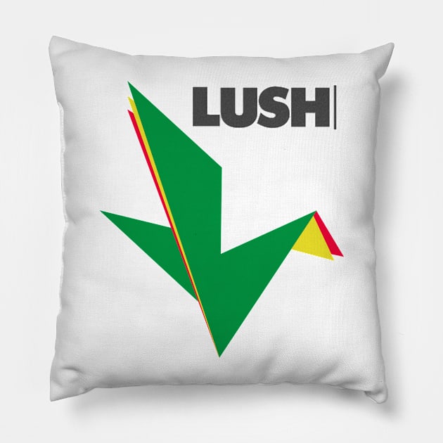 Lush Band Origami Bird Pillow by Wave Of Mutilation