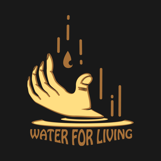 water for living illustration by Kitostd