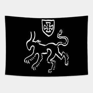 coat of arms - heavy metal Tapestry