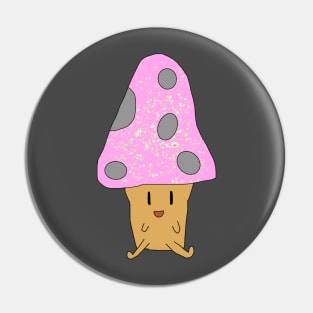 Happy Mushroom Pin