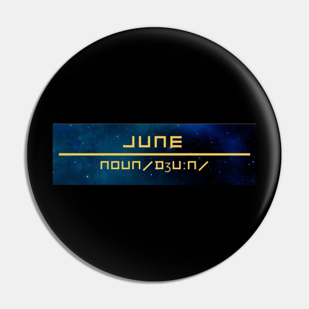 Word June Pin by Ralen11_