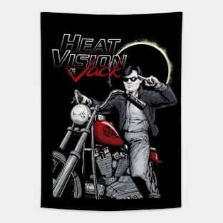 Heat Vision & Jack (Black) Tapestry