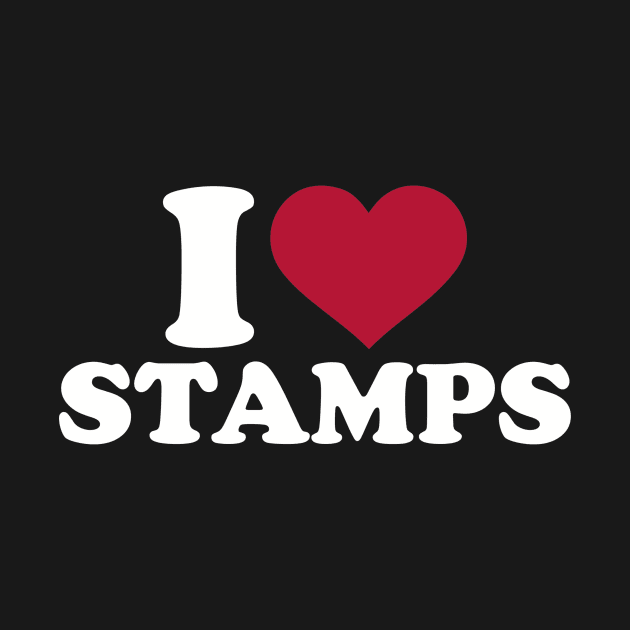 I love Stamp by Designzz