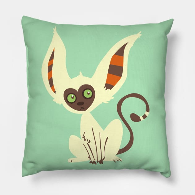 The Cutest Lemur of them All Pillow by sky665