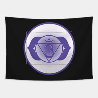 Open up your Third-Eye Chakra- Orange Tapestry