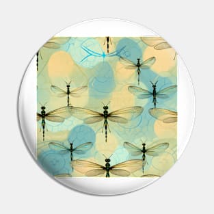 Dragonfly Pattern 2 Pin