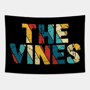 Retro Color - The vines Tapestry