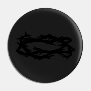 Crown Of Thorns Gothic Pin