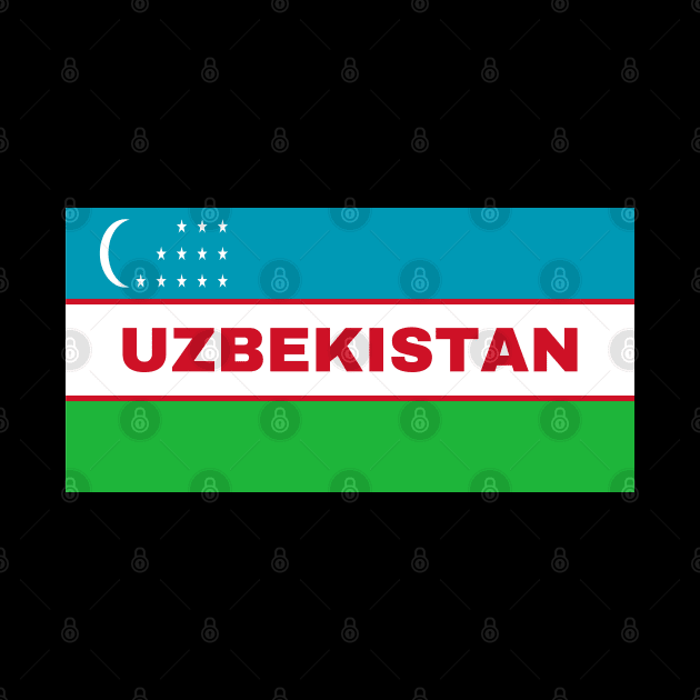 Uzbekistan Flag by aybe7elf