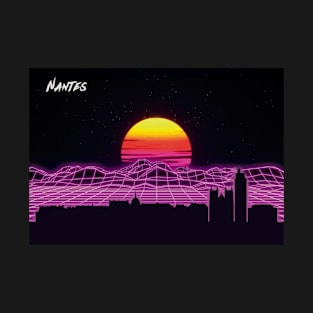 Nantes Outrun Neon Nights T-Shirt