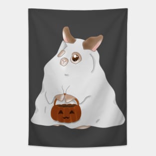 see trough rabbit ghost _ Bunniesmee Halloween Edition Tapestry