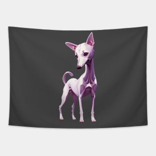 Cute Anime Whippet Dog Tapestry