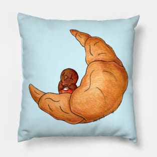 The Croissant Moon Pillow