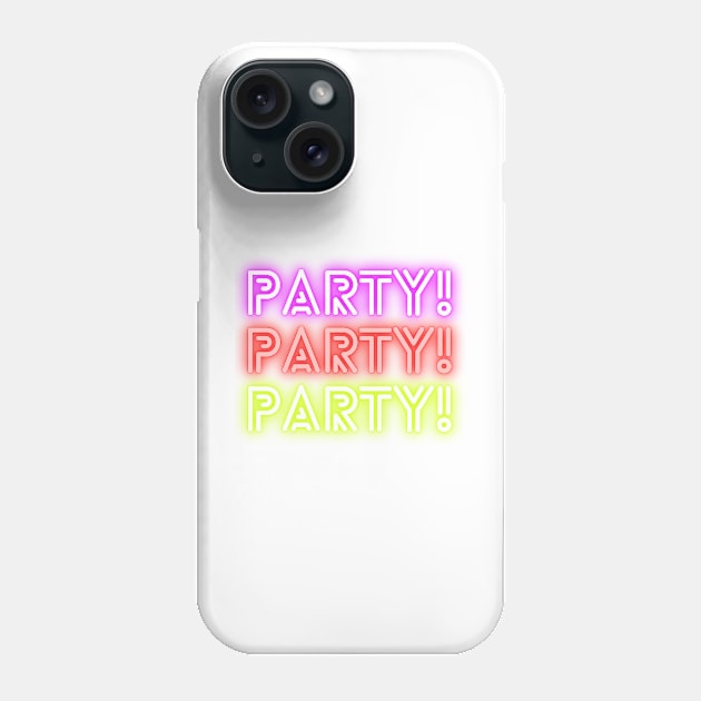 Party Time Phone Case by stickersbyjori