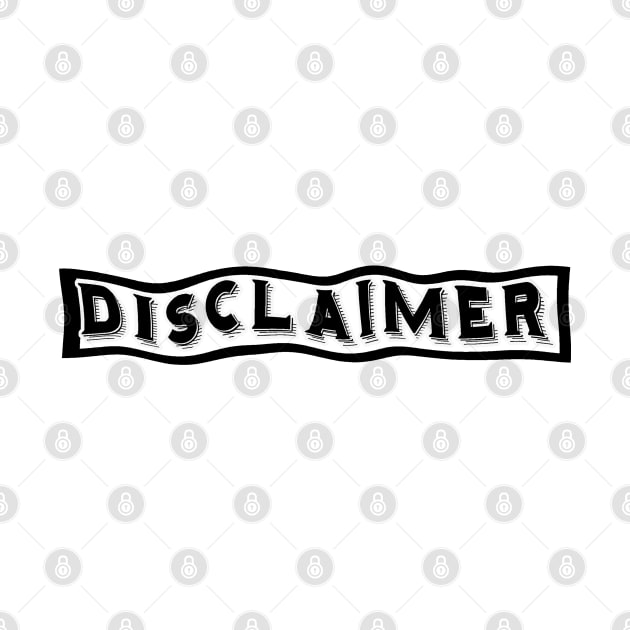 Disclaimer by reesea