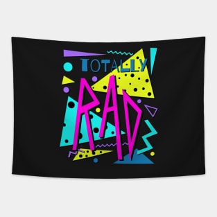 Totally Rad 80's Workout Gym Retro Tapestry