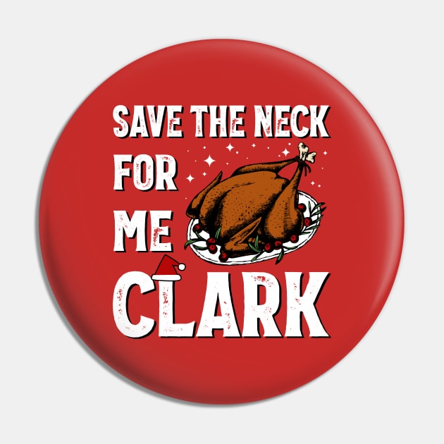 Save the neck for me, clark V.2 Pin by OniSide