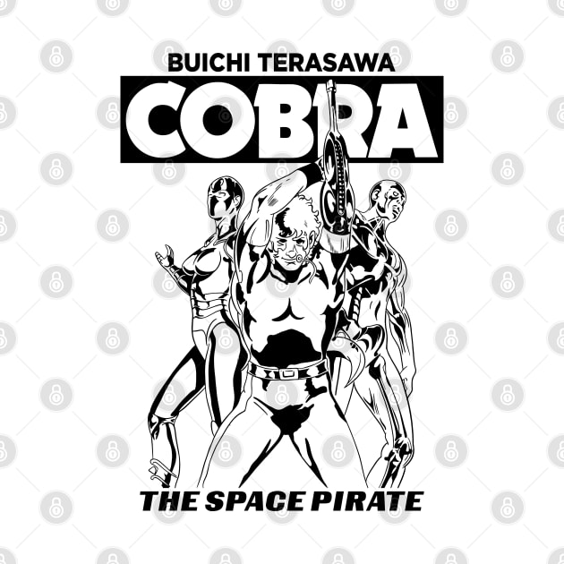 Cobra the space pirate by jorgejebraws