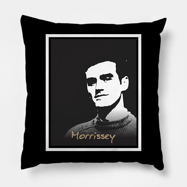 indiepop morrissey Pillow by ManPublic