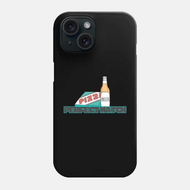 Pizza & beer, the perfect combination Phone Case by FreeSoulLab