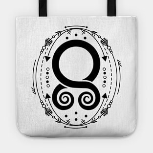 The Troll Cross | Norse Pagan Symbol Tote