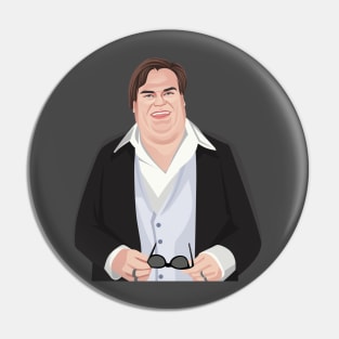 Chris Farley - Awesome Vector Art Pin