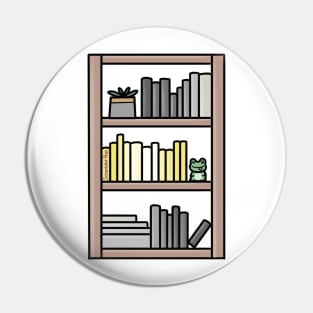 Subtle Demigender Pride Bookcase Pin