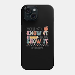 Motivation Test Day Testing For Teachers Phone Case