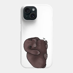 Small Mammal - Rabbit - Holland Lop Brown Phone Case