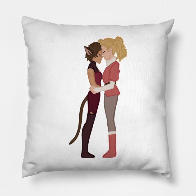 Catradora She-Ra and the Princesses of Power Pillow by mmirabella