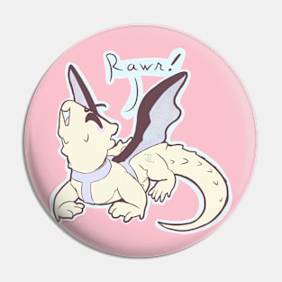 Cutie Bearded Dragon Pin