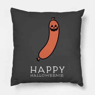 Happy Halloweenie Pillow