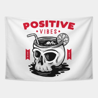 Positive vibes Tapestry