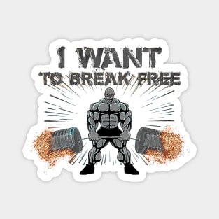 I want to break free Magnet