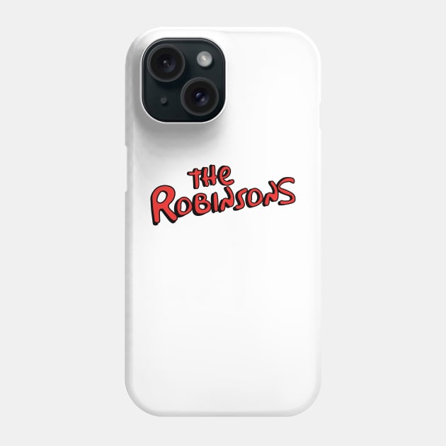 The Robinsons - Simpsons Mashup Phone Case by The Minnie Mice