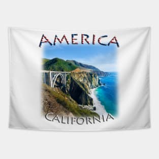 America - California - Pfeiffer Big Sur Tapestry