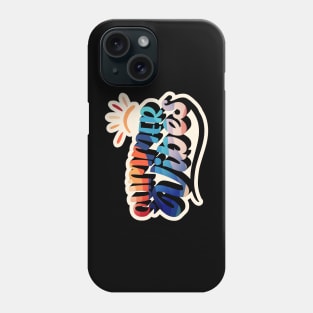 Summer vibes retro Summer vacation design Phone Case