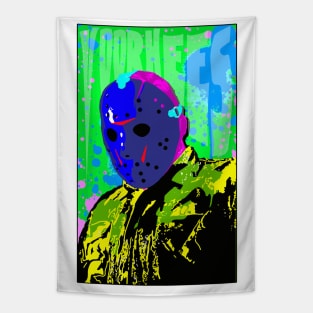 Psychadelic Voorhees 2 Tapestry