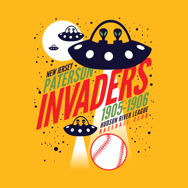 Paterson Invaders by MindsparkCreative