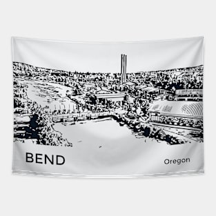 Bend Oregon Tapestry