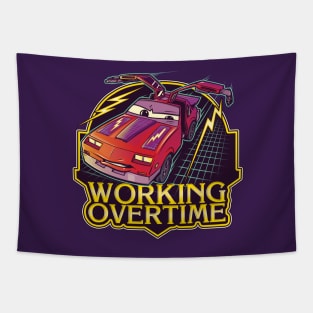 Working overtime Tapestry