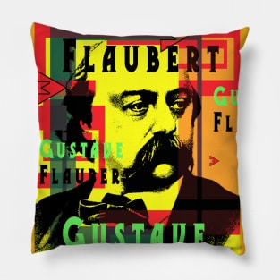 Gustave Flaubert Pillow